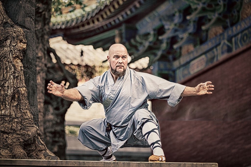 Práctica de Wushu en Mantis Box